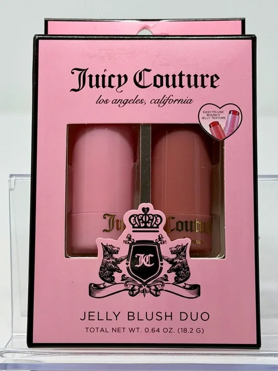 Juicy Couture Jelly Blush Duo - Light Pink & Rose Pink - Picture 1 of 3